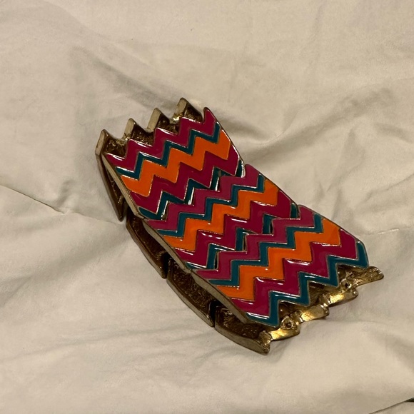 Chunky and colourful bracelet - Picture 3 of 3